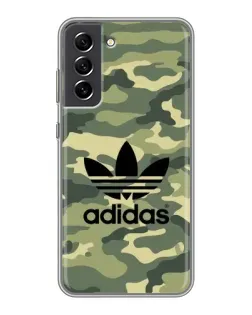 Чехол для Samsung Galaxy S21 FE с картинкой «Милитари стиль Adidas»