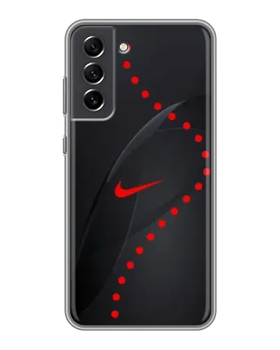 Чехол для Samsung Galaxy S21 FE с картинкой «Абстрактный дизайн Nike» Чехол для Samsung Galaxy S21 FE с картинкой «Абстрактный дизайн Nike»