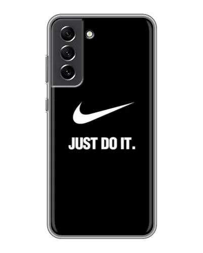 Чехол для Samsung Galaxy S21 FE с картинкой «Классический принт Nike» Чехол для Samsung Galaxy S21 FE с картинкой «Классический принт Nike»