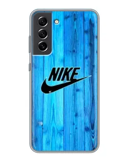 Чехол для Samsung Galaxy S21 FE с картинкой «Голубое дерево Nike»