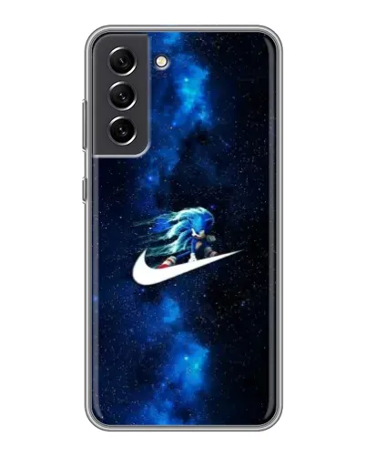 Чехол для Samsung Galaxy S21 FE с картинкой «Звездный путь Nike» Чехол для Samsung Galaxy S21 FE с картинкой «Звездный путь Nike»