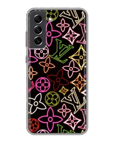 Чехол для Samsung Galaxy S21 FE с картинкой «Неоновый микс Nike» Чехол для Samsung Galaxy S21 FE с картинкой «Неоновый микс Nike»