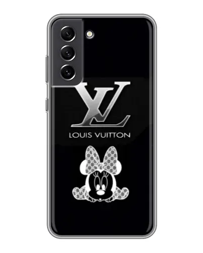 Чехол для Samsung Galaxy S21 FE с картинкой «LV и Минни Маус» Чехол для Samsung Galaxy S21 FE с картинкой «LV и Минни Маус»