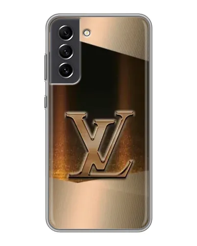 Чехол для Samsung Galaxy S21 FE с картинкой «LV — золотое сияние» Чехол для Samsung Galaxy S21 FE с картинкой «LV — золотое сияние»