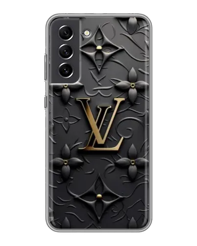 Чехол для Samsung Galaxy S21 FE с картинкой «Кожаная текстура LV» Чехол для Samsung Galaxy S21 FE с картинкой «Кожаная текстура LV»