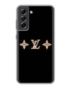 Чехол для Samsung Galaxy S21 FE с картинкой «Louis Vuitton — минимализм»