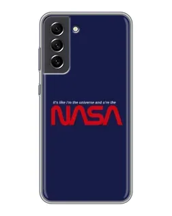 Чехол для Samsung Galaxy S21 FE с картинкой «NASA — глубокий космос»