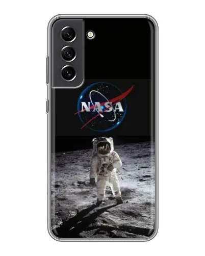 Чехол для Samsung Galaxy S21 FE с картинкой «Астронавт на Луне» Чехол для Samsung Galaxy S21 FE с картинкой «Астронавт на Луне»