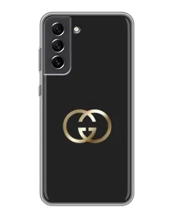 Чехол для Samsung Galaxy S21 FE с картинкой «Минимализм Gucci»
