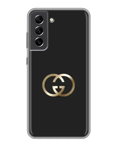 Чехол для Samsung Galaxy S21 FE с картинкой «Минимализм Gucci»