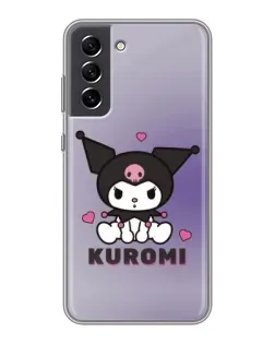 Чехол для Samsung Galaxy S21 FE с картинкой «Kuromi — фиолетовый арт» Чехол для Samsung Galaxy S21 FE с картинкой «Kuromi — фиолетовый арт»