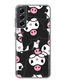 Чехол для Samsung Galaxy S21 FE с картинкой «Паттерн голов Куроми» Чехол для Samsung Galaxy S21 FE с картинкой «Паттерн голов Куроми»