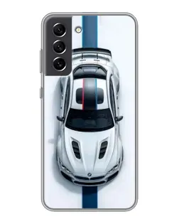 Чехол для Samsung Galaxy S21 FE с картинкой «Вид сверху — BMW M»