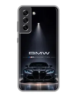 Чохол для Samsung Galaxy S21 FE з картинкою «BMW крізь нічне місто» Чохол для Samsung Galaxy S21 FE з картинкою «BMW крізь нічне місто»