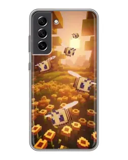 Чехол для Samsung Galaxy S21 FE с картинкой «Поле подсолнухов»