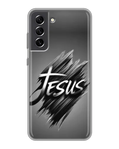 Чехол для Samsung Galaxy S21 FE с картинкой «Надпись Jesus Graffiti» Чехол для Samsung Galaxy S21 FE с картинкой «Надпись Jesus Graffiti»