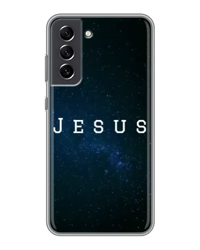 Чехол для Samsung Galaxy S21 FE с картинкой «Звездное небо Jesus» Чехол для Samsung Galaxy S21 FE с картинкой «Звездное небо Jesus»