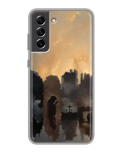 Чехол для Samsung Galaxy S21 FE с картинкой «Дорога к вере» Чехол для Samsung Galaxy S21 FE с картинкой «Дорога к вере»