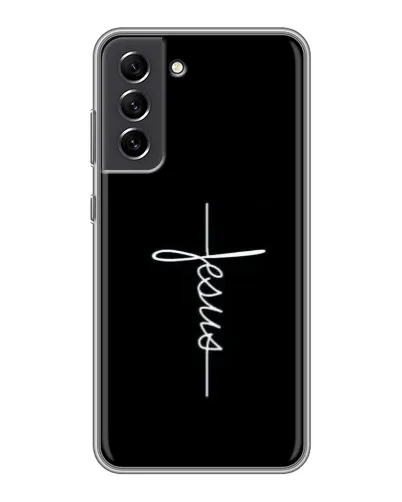 Чехол для Samsung Galaxy S21 FE с картинкой «Тонкая линия веры» Чехол для Samsung Galaxy S21 FE с картинкой «Тонкая линия веры»
