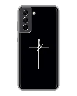 Чехол для Samsung Galaxy S21 FE с картинкой «Тонкий крест»
