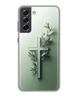 Чехол для Samsung Galaxy S21 FE с картинкой «Оливковая ветвь»