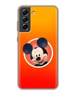 Чехол для Samsung Galaxy S21 FE с картинкой «Mickey в круге»