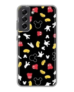 Чехол для Samsung Galaxy S21 FE с картинкой «Графический принт лапок»