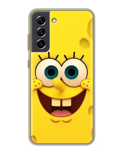 Чехол для Samsung Galaxy S21 FE с картинкой «Губка Боб улыбка» Чехол для Samsung Galaxy S21 FE с картинкой «Губка Боб улыбка»