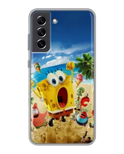 Чехол для Samsung Galaxy S21 FE с картинкой «Развлечения на пляже» Чехол для Samsung Galaxy S21 FE с картинкой «Развлечения на пляже»