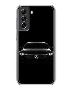 Чехол для Samsung Galaxy S21 FE с картинкой «Mercedes Vision — концепт»