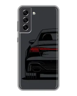 Чехол для Samsung Galaxy S21 FE с картинкой «Задняя часть Audi — арт»
