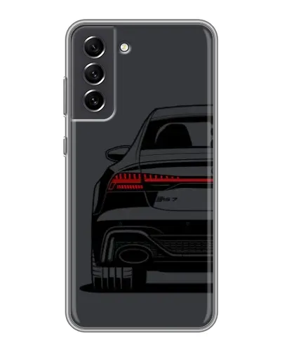 Чехол для Samsung Galaxy S21 FE с картинкой «Задняя часть Audi — арт»