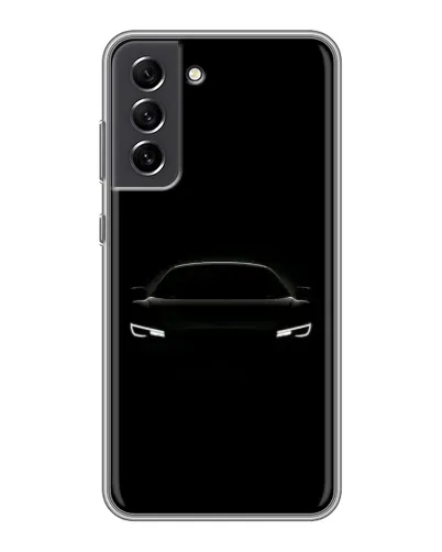 Чехол для Samsung Galaxy S21 FE с картинкой «Взгляд Audi в темноте»