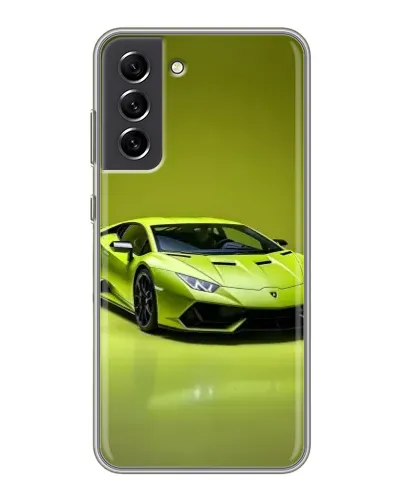 Чехол для Samsung Galaxy S21 FE с картинкой «Салатовый Lamborghini Huracan» Чехол для Samsung Galaxy S21 FE с картинкой «Салатовый Lamborghini Huracan»