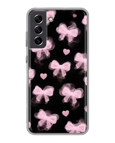 Чехол для Samsung Galaxy S21 FE с картинкой «Геометрия банта»