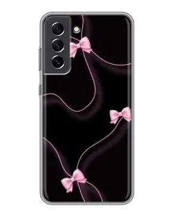 Чехол для Samsung Galaxy S21 FE с картинкой «Розовые ленты»