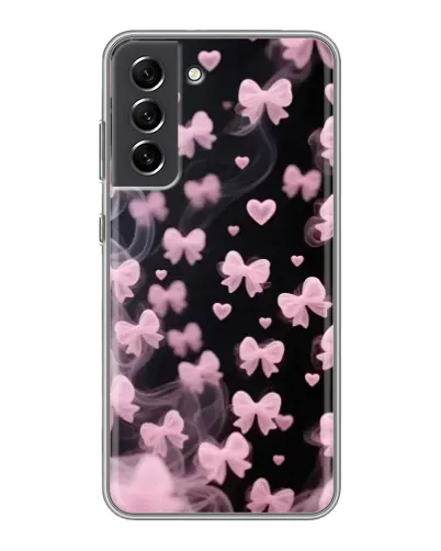 Чехол для Samsung Galaxy S21 FE с картинкой «Неоновое кружево»