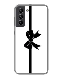Чехол для Samsung Galaxy S21 FE с картинкой «Вертикальный бант»