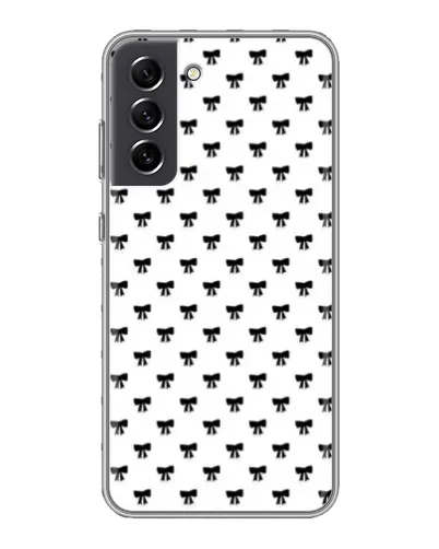 Чехол для Samsung Galaxy S21 FE с картинкой «Мини-бантики»