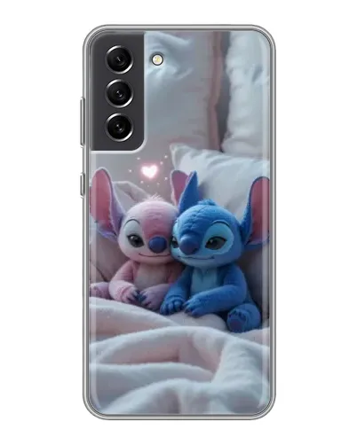 Чохол для Samsung Galaxy S21 FE з картинкою «Плюшеві Стіч Ангел» Чохол для Samsung Galaxy S21 FE з картинкою «Плюшеві Стіч Ангел»