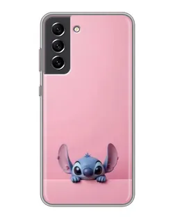 Чохол для Samsung Galaxy S21 FE з картинкою «Stitch визирає» Чохол для Samsung Galaxy S21 FE з картинкою «Stitch визирає»