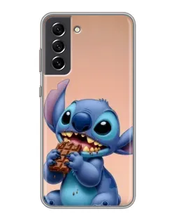 Чохол для Samsung Galaxy S21 FE з картинкою «Стіч їсть шоколад» Чохол для Samsung Galaxy S21 FE з картинкою «Стіч їсть шоколад»