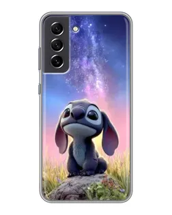 Чохол для Samsung Galaxy S21 FE з картинкою «Стіч на світанку» Чохол для Samsung Galaxy S21 FE з картинкою «Стіч на світанку»