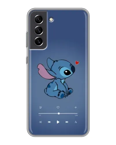 Чохол для Samsung Galaxy S21 FE з картинкою «Музичний Stitch» Чохол для Samsung Galaxy S21 FE з картинкою «Музичний Stitch»