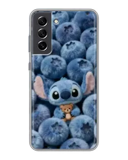 Чохол для Samsung Galaxy S21 FE з картинкою «Стіч та лохина» Чохол для Samsung Galaxy S21 FE з картинкою «Стіч та лохина»