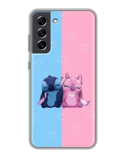 Чохол для Samsung Galaxy S21 FE з картинкою «Stitch та Angel Love» Чохол для Samsung Galaxy S21 FE з картинкою «Stitch та Angel Love»