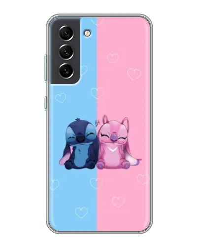 Чохол для Samsung Galaxy S21 FE з картинкою «Stitch та Angel Love» Чохол для Samsung Galaxy S21 FE з картинкою «Stitch та Angel Love»