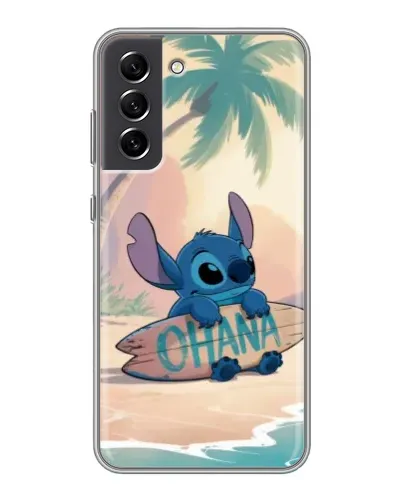 Чохол для Samsung Galaxy S21 FE з картинкою «Стіч на серфі» Чохол для Samsung Galaxy S21 FE з картинкою «Стіч на серфі»