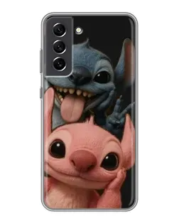 Чохол для Samsung Galaxy S21 FE з картинкою «Стіч та Ангел» Чохол для Samsung Galaxy S21 FE з картинкою «Стіч та Ангел»