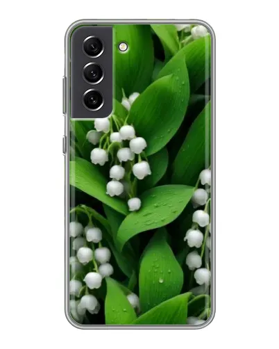 Чехол для Samsung Galaxy S21 FE с картинкой «Ландыши в зелени» Чехол для Samsung Galaxy S21 FE с картинкой «Ландыши в зелени»